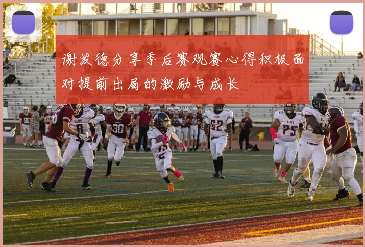 谢泼德分享季后赛观赛心得积极面对提前出局的激励与成长